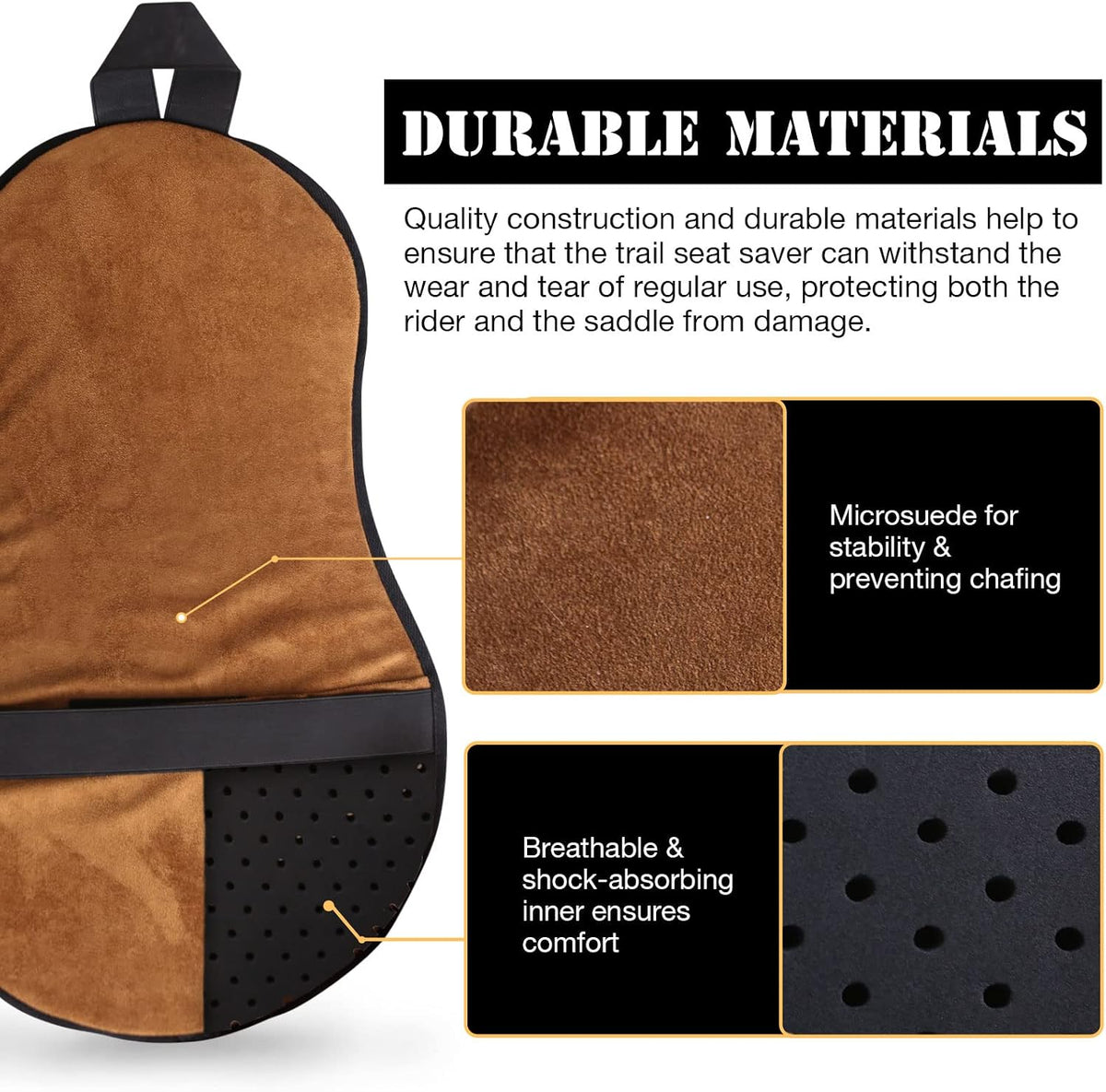 Trail Seat Saver, Ride-on Western Saddle Pad