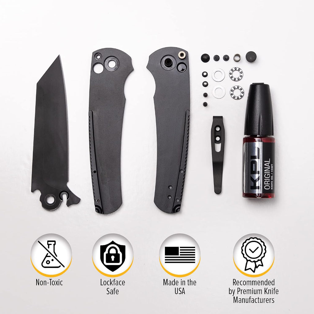 – Original Knife Oil for Blades – Synthetic Pocket Knife Honing Oil – 10ml Precision Lubricant