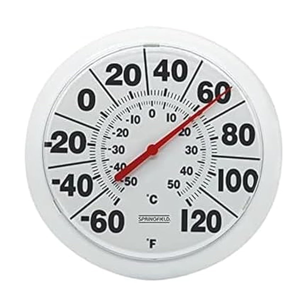 Taylor In/Out Round Dial Thermometer - 8.5 Inch