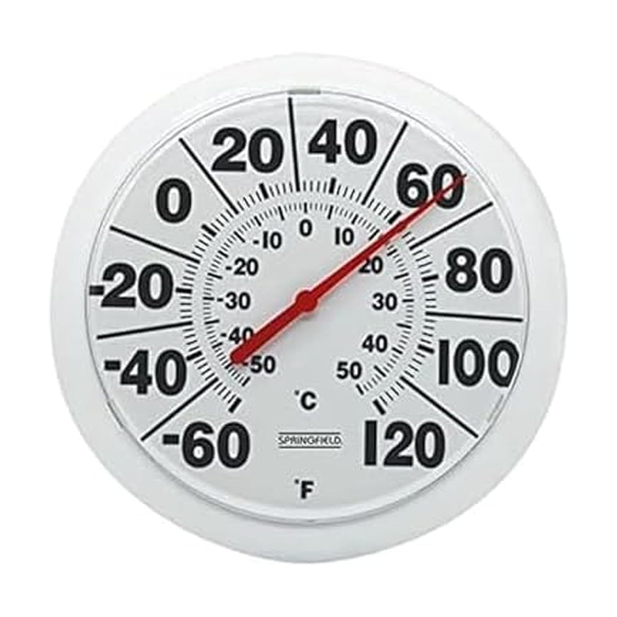 Taylor In/Out Round Dial Thermometer - 8.5 Inch