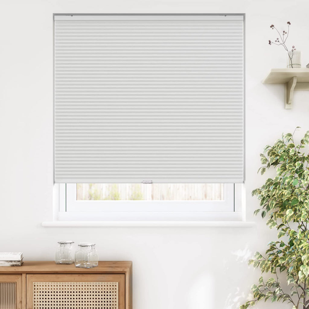 Cordless Cellular Shades, 34'' W x 36'' H, White