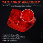 Tail Light Compatible With 2003-2005 Honda Pilot Right Passenger Side