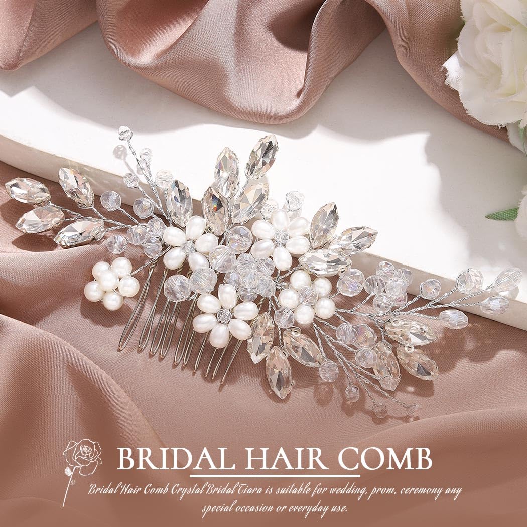 Wedding Hair Accessories Bridal Hair Pieces Pearl Hair Comb