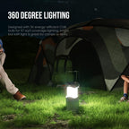 LED Camping Lantern, 4 Pack Battery Powered Flashlight for Power Outages, Portable Collapsible Hanging Light