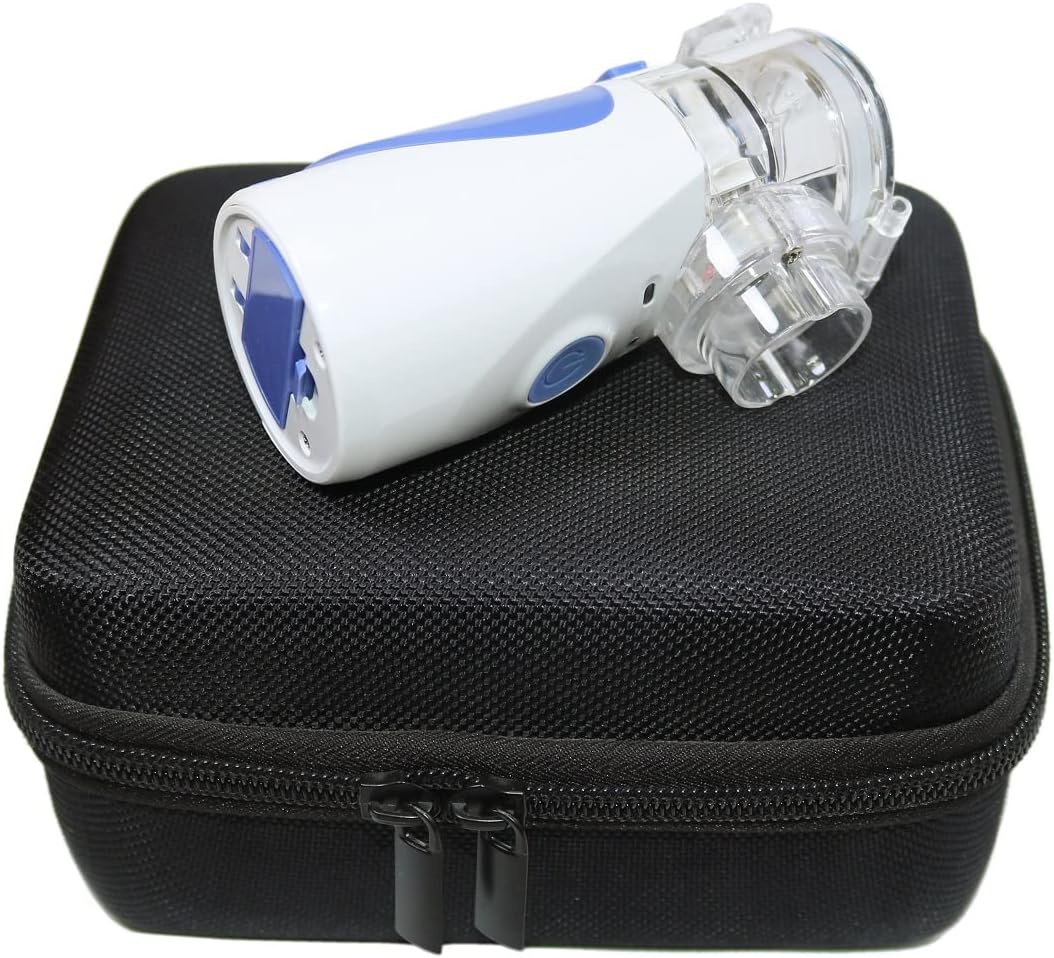 Hard Carrying Case Compatible For PGG-bro Portable Nebulizer Machine Cool Mist Steam Inhaler Effective Handheld Mesh