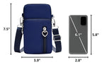 Lightweight Small Crossbody bags Cell Phone Purses Travel Pouch Shoulder Bag for Women (D-04)