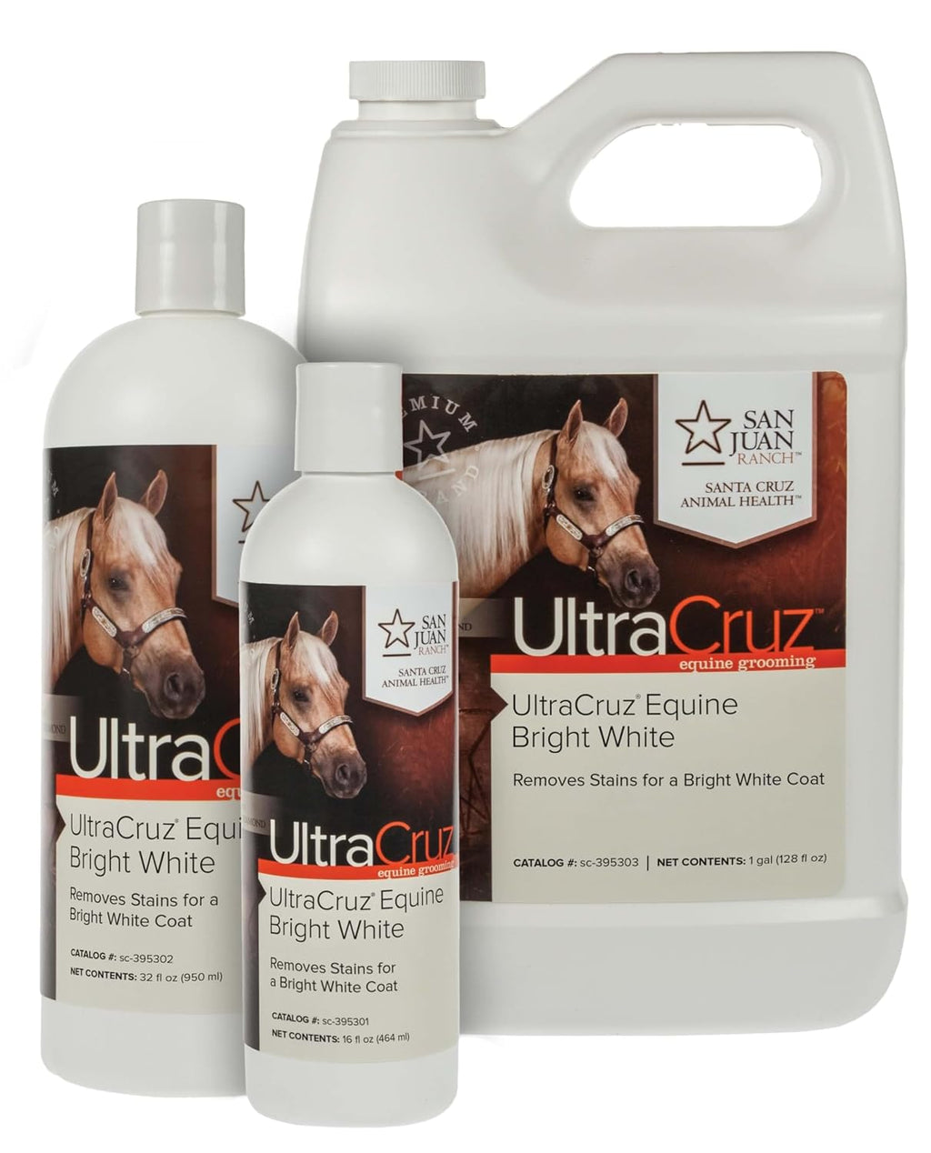 sc-395301 Equine Bright White Horse Shampoo, 16 oz,Purple