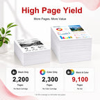 046 Toner Cartridge Set 4-Pack High Yield Replacement for Canon MF733CDW