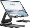 Dual Adjustable Foldable iPad Stand, Full Aluminum, Stable Support