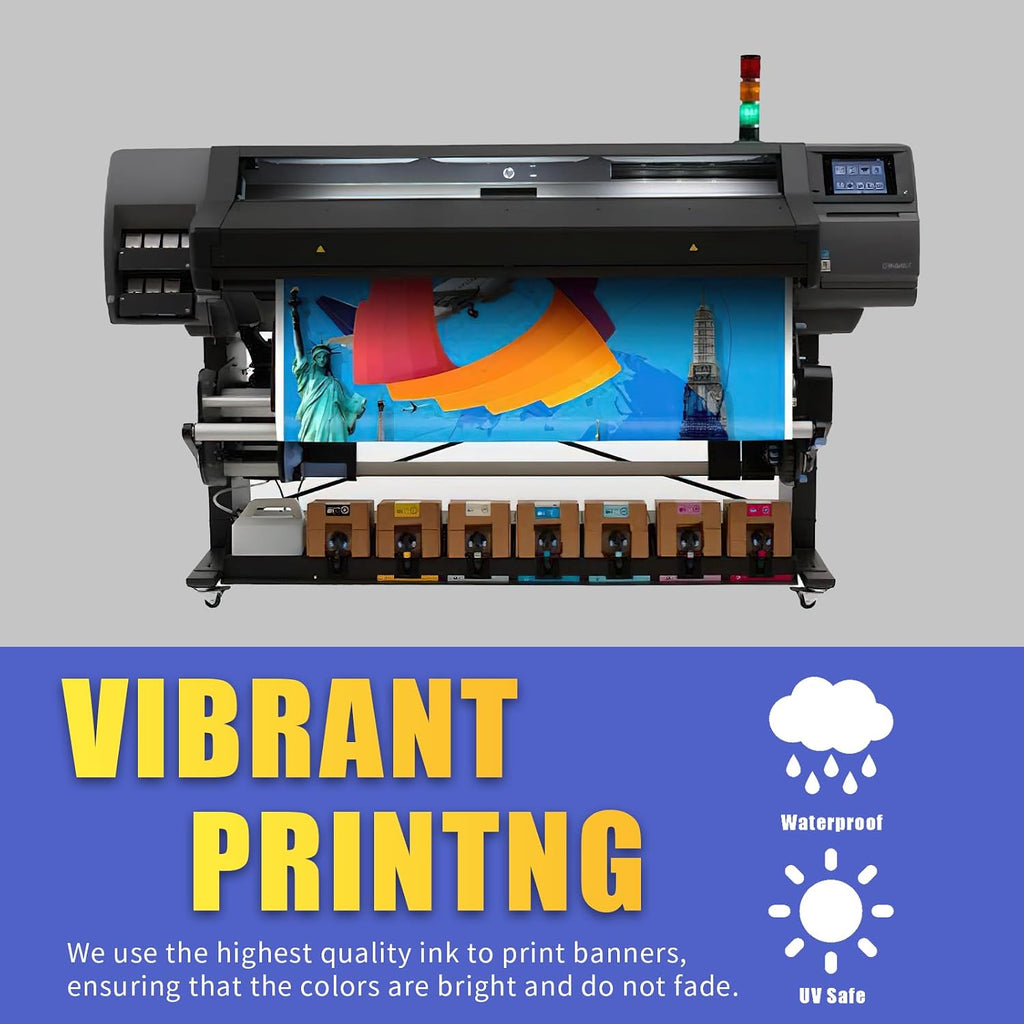 Custom Vinyl Banner by EKSPRINT, 13OZ Banners and Signs Customize for Indoor and Outdoor, Custom banner | Banners