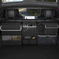 Back Seat Trunk Organizer Hanging Car Organizer Trunk Foldable Cargo Storage with 7 Large Pockets