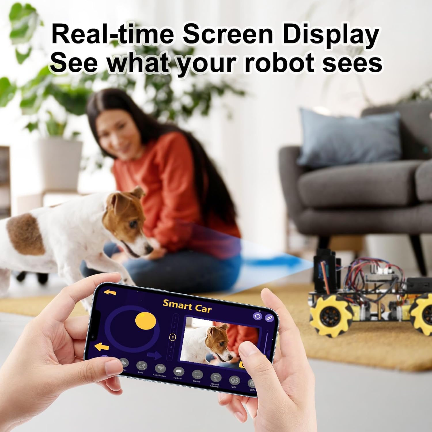 Robotics Kit for Kids Ages 8–12 12-16, ACEBOTT Smart Robot Car Kit with 3MP Camera, STEM Toys for Boys Compatible