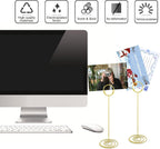 8.75 Inches Table Number Holders, 12 Pack Table Numbers Stands Place Card Holder for Wedding Party Graduation