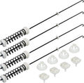 【2026 UPGRADED】W10780048 WTW4800XQ4 WTW4800XQ1 RTW4640YQ1 ATW4675YQ1 Washer Suspension Rod Kit(4 packs) by Beaquicy - Replacement for Whirlpool Ken-more Admiral May-tag Washing Machine