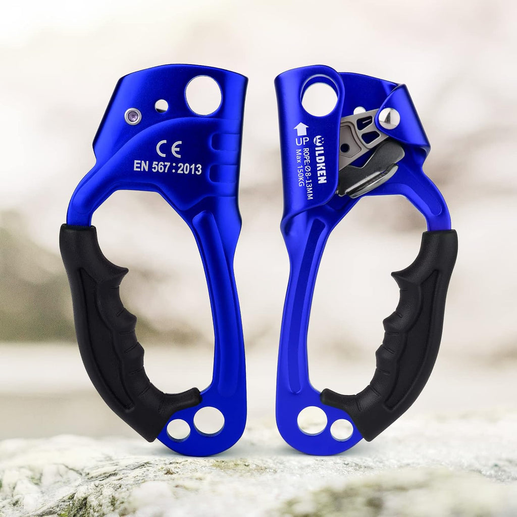 Climbing Hand Ascender Outdoor Mountaineering Tree Arborist Climbing Rappelling Equip Hand Ascender for 8-14MM Rope