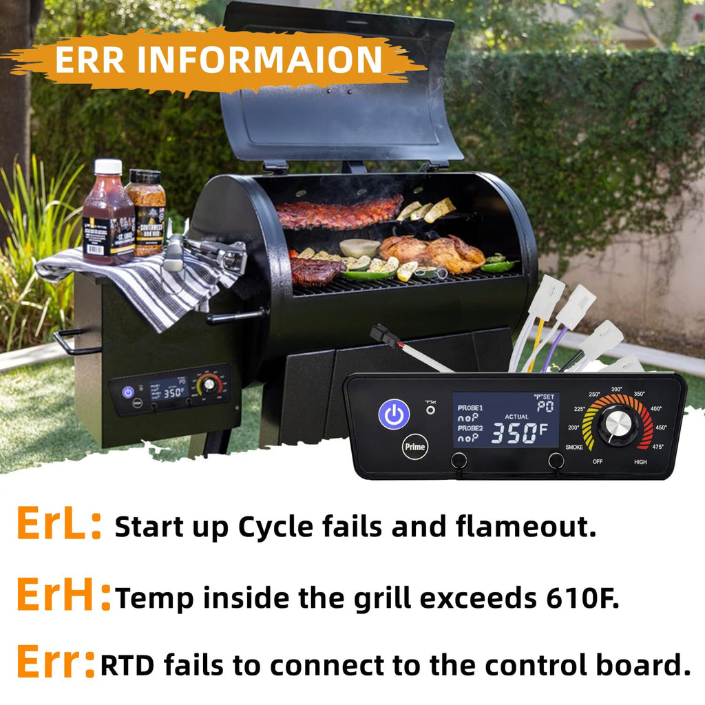 Digital Control Board Replacement Parts for Pit Boss Pellet Grill Smokers