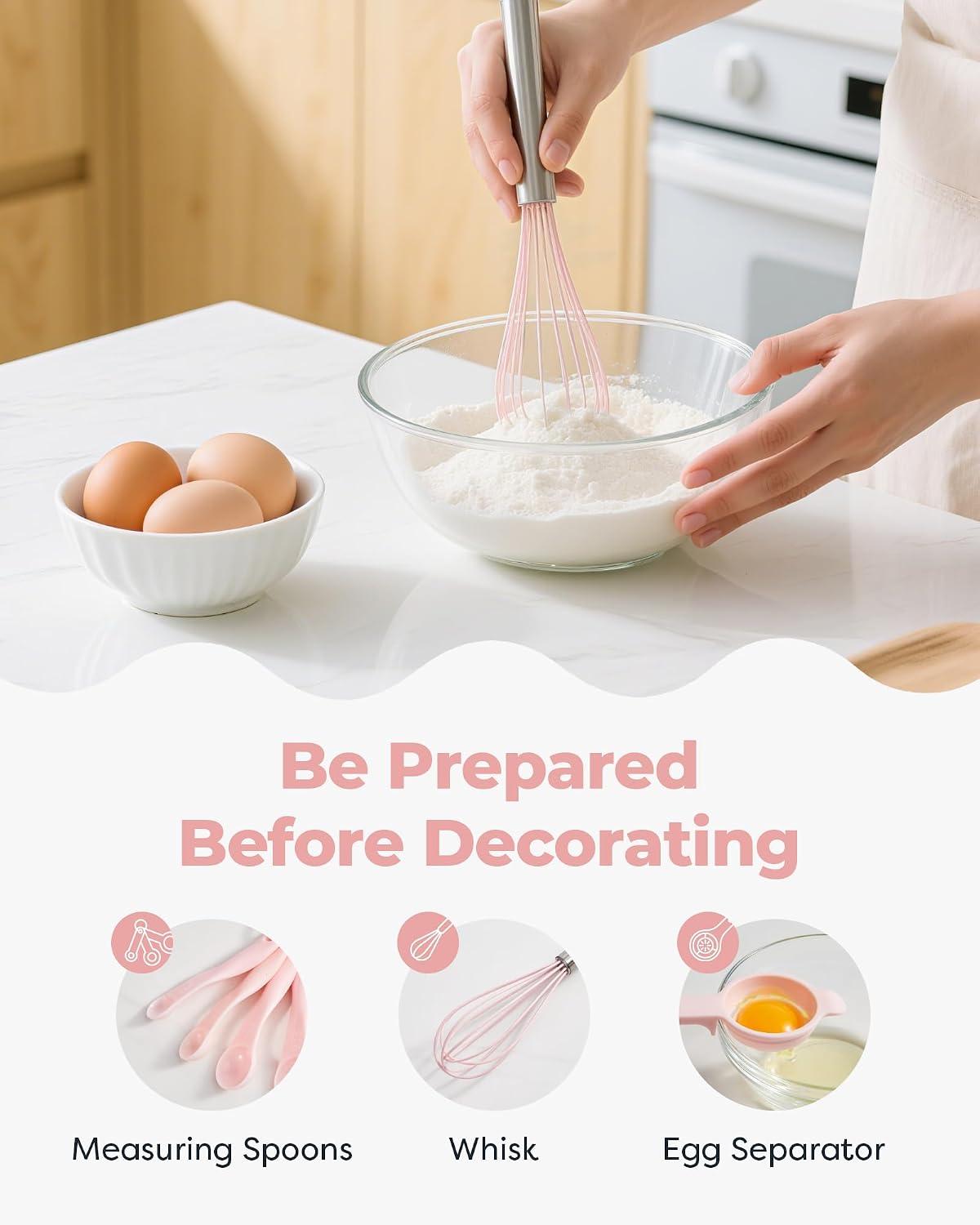 158 Cake Decorating Kit Baking Supplies Tools for Beginners & Pros