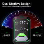20"x20.75" Seedling Heat Mat with Built-in Temperature Controller | UL & MET-Certified Waterproof Plant Heating Pad