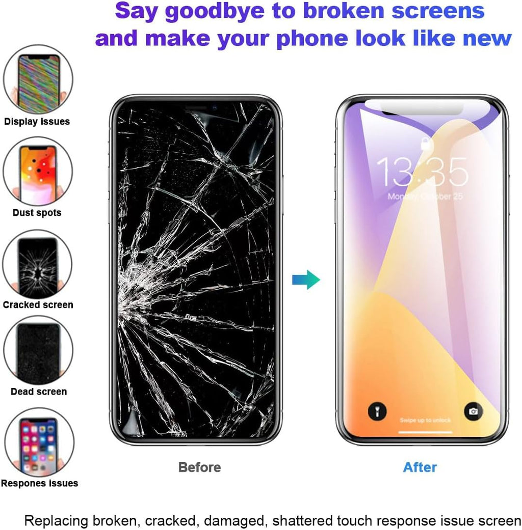 EFAITHFIX for iPhone 11 Screen Replacement 6.1 inch Full HD LCD
