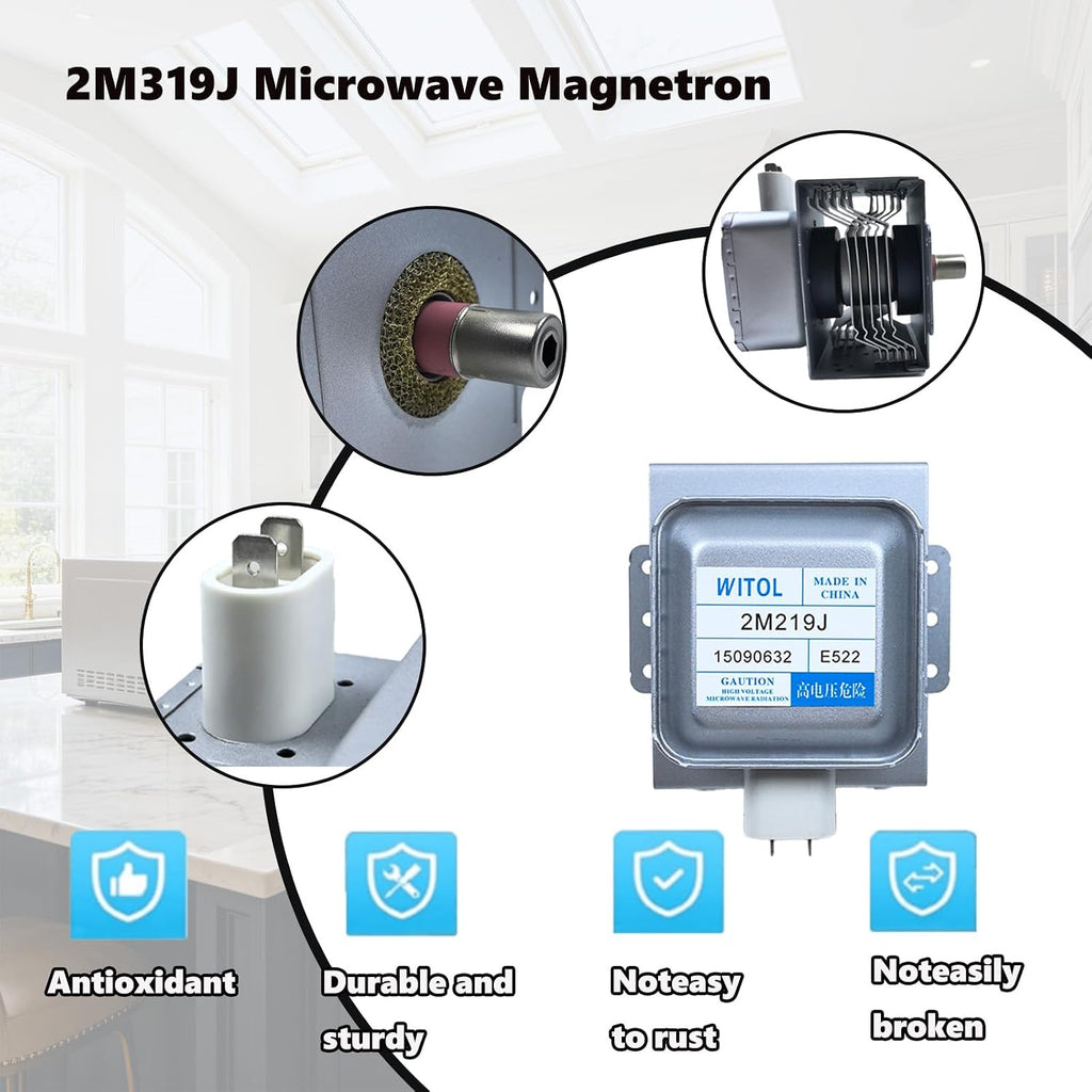 2M319J Magnetron Compatible with Midea GE Frigidaire Microwave