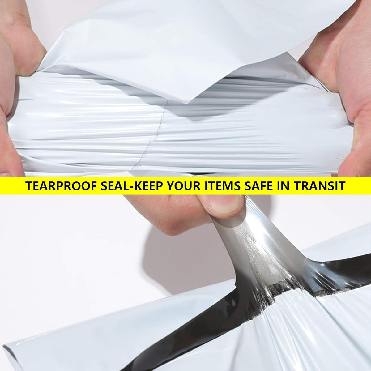 50PCS - 19x24” White Poly Mailer 2.5 Mil Envelopes Shipping Bags with Self Adhesive, Waterproof and Tear-Proof Postal