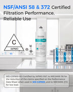 Waterdrop G3P800-RO Filter, Replacement for Waterdrop G3P800 RO System