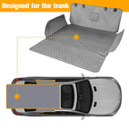 SUV Cargo Liner for Dogs, Trunk Cover with Bumper Flap Protector