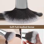 Makeup Brush Set 30 Pcs Premium Synthetic Makeup Brushes Foundation Eye Shadow Powder Concealers Highlight Blending