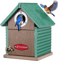 Bluebird House with Predator Guard, Recycled Poly Lumber