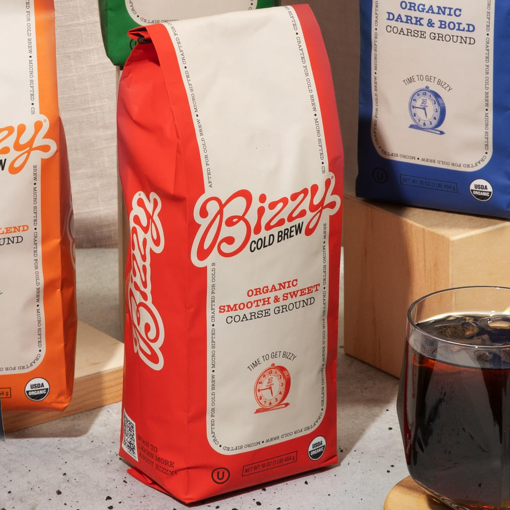 Organic Cold Brew Coffee | Smooth & Sweet Blend | Coarse Ground Coffee | Micro Sifted | Specialty Grade | 100%
