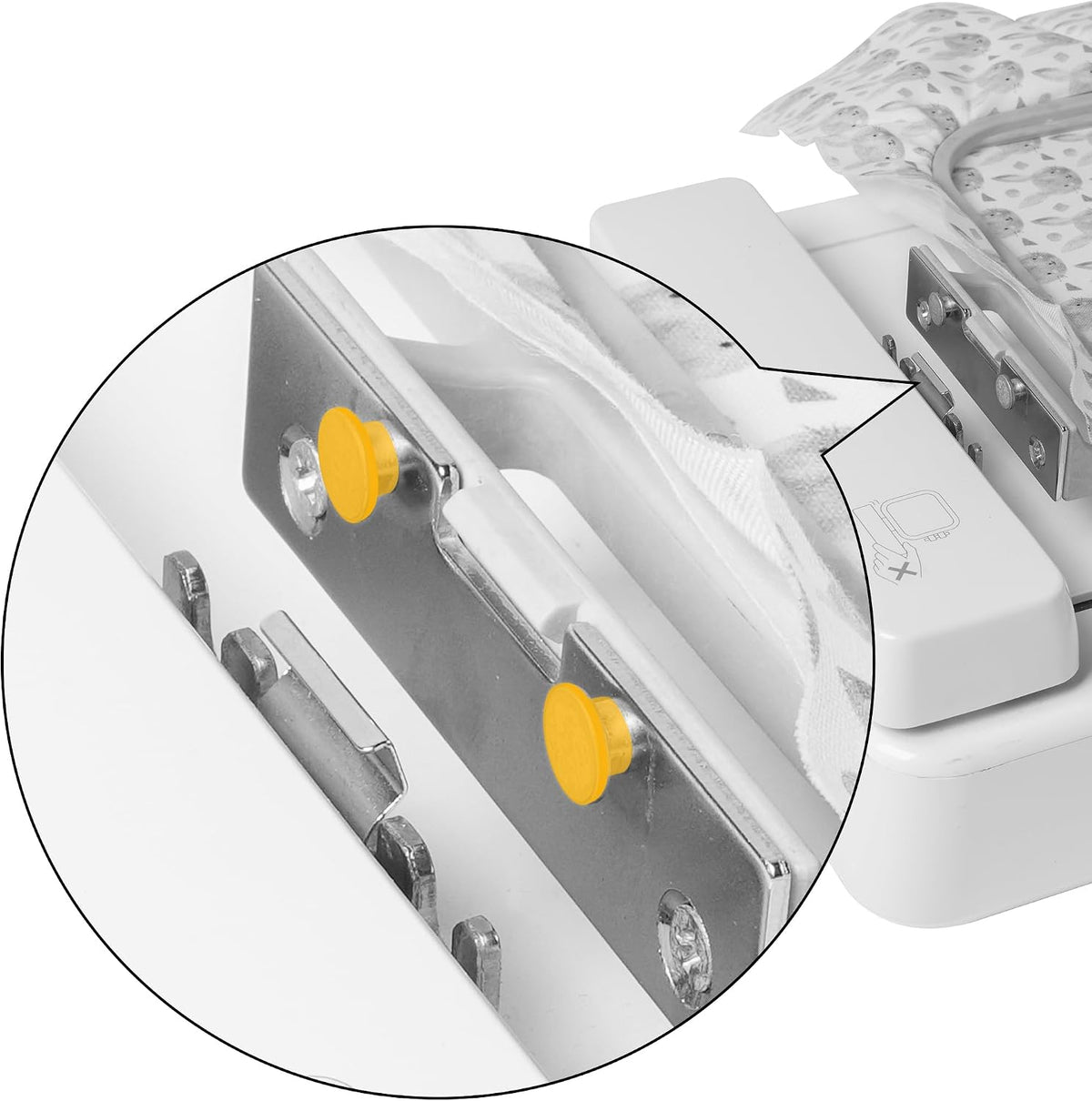 Embroidery Machine Hoop 3 in 1 Set - SA431+SA432+SA434 | Compatible with Brother SE700 PE545 SE600 LB5500 PE535 550D