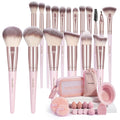 37 Pcs Makeup Brush Set Premium Synthetic Make Up Brushes Foundation Eye Shadow Powder Concealers Brushes Set for