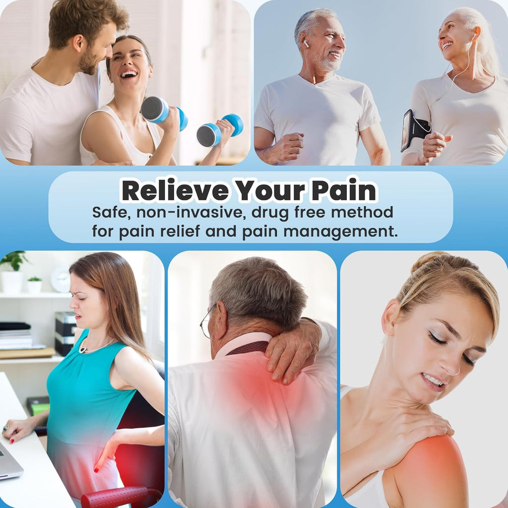 12 Modes Wireless TENS Unit Muscle Stimulator for Pain Relief