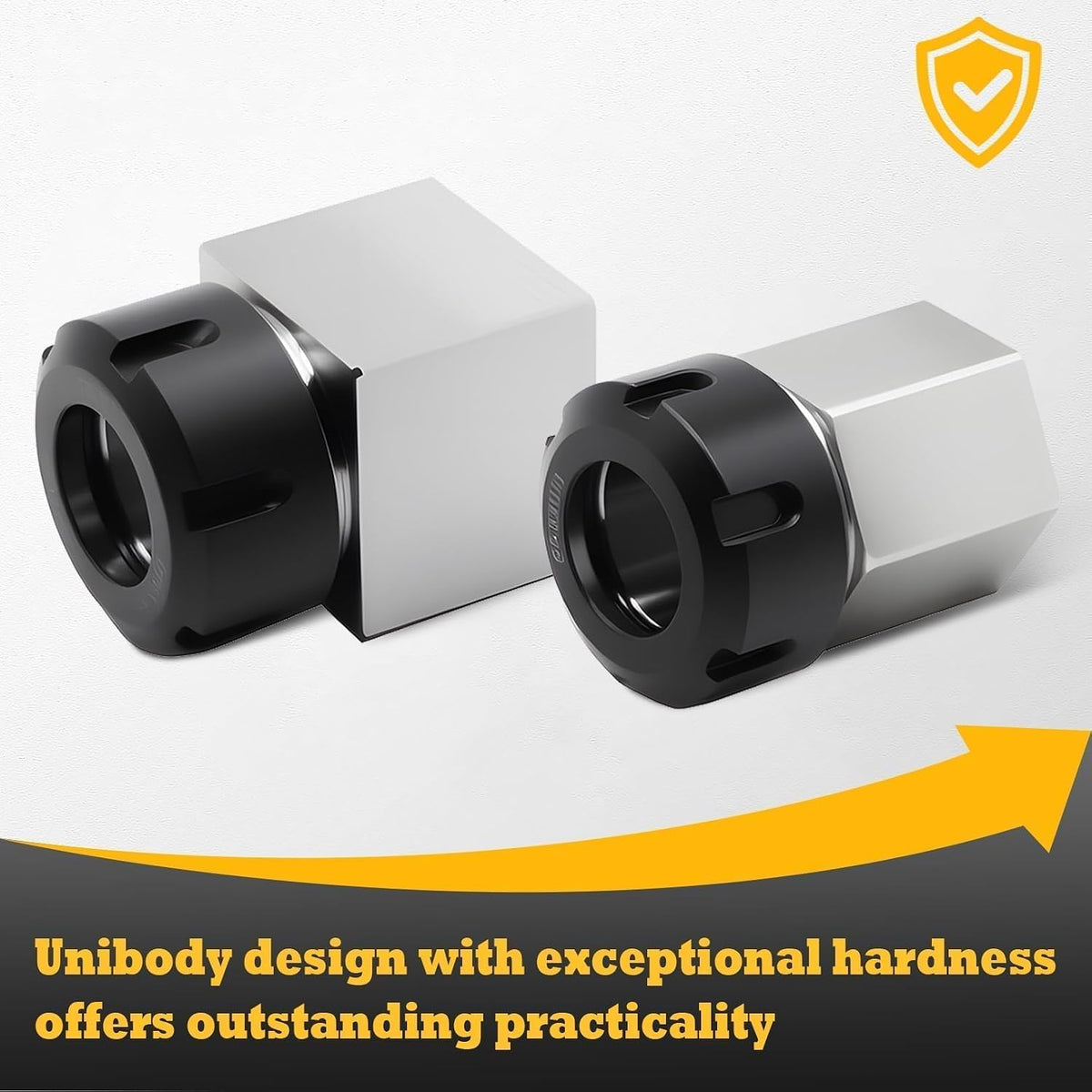 ER-32 Collet Chuck Block Set of Square and Hex Workholding Holder