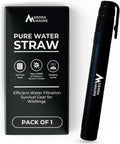 Water Filter Straw, 264 Gallons Capacity, Lightweight, Pack of 1