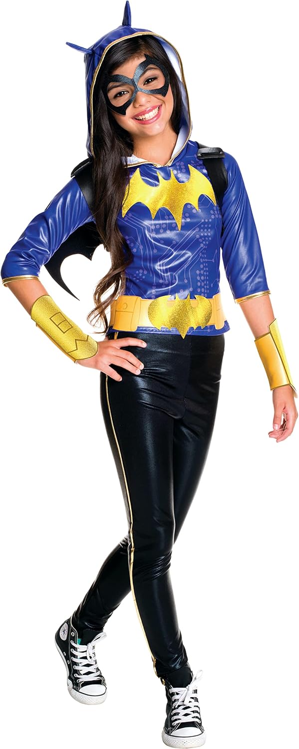 DC Superhero Girls: Batgirl Costume for Kids by Rubies, Girl's Large