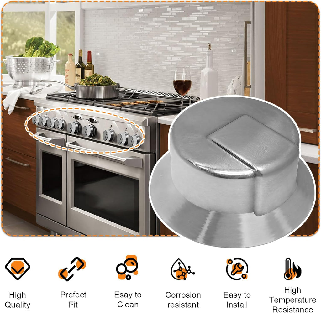(5 Pack) 318569904 Stove knobs Replacement for Frigidaire Electrolux