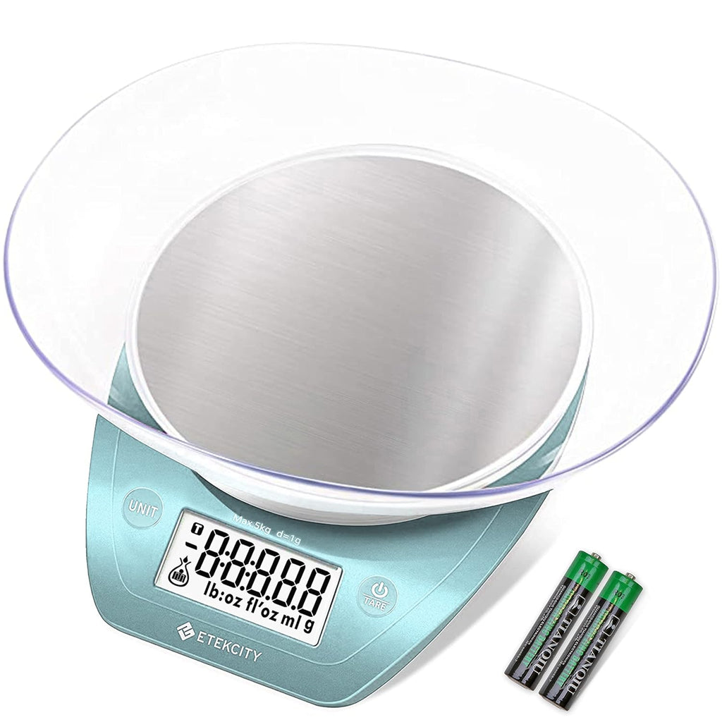 Food Kitchen Scale with Bowl, 0.1g, Grams and Ounces