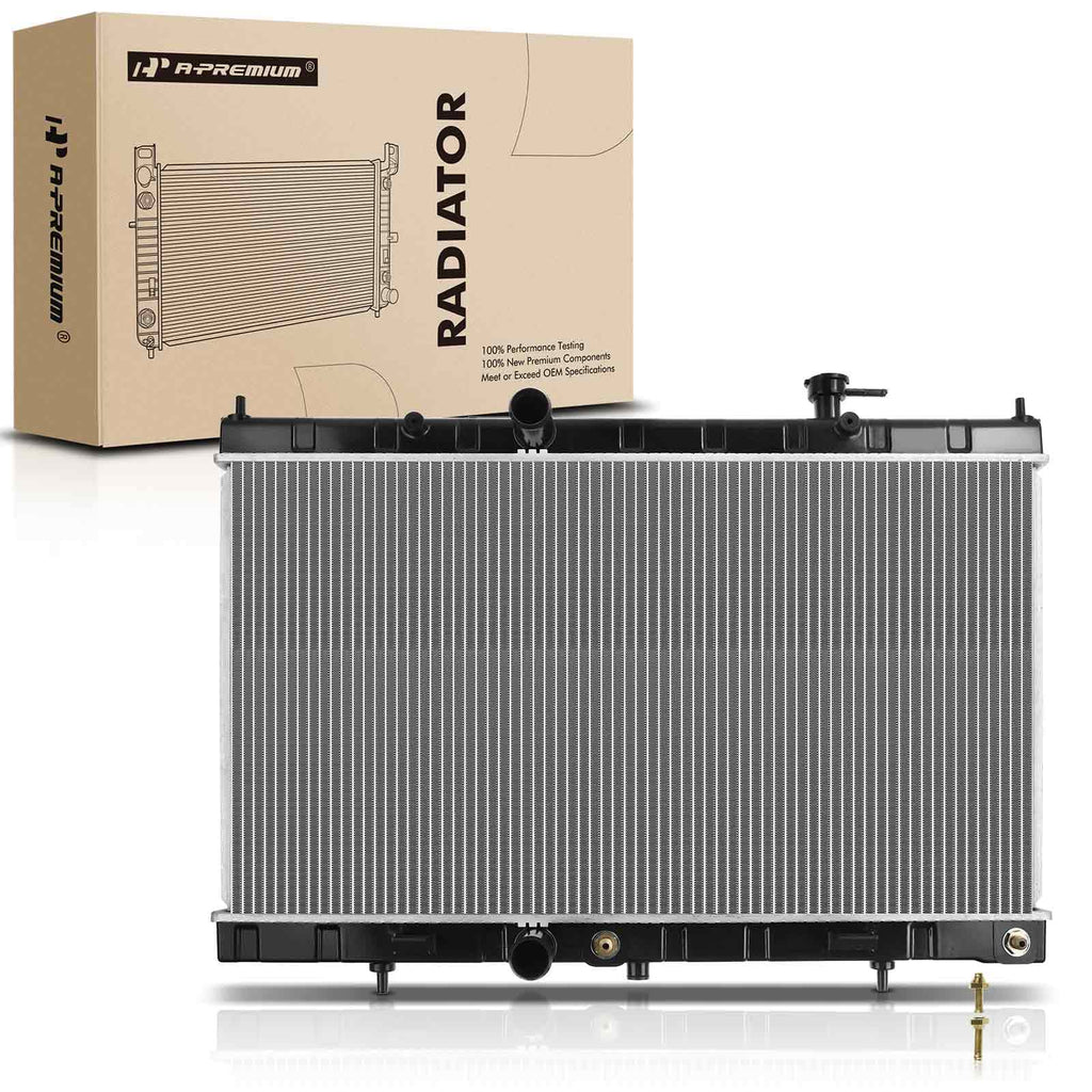 A-Premium Engine Coolant Radiator Assembly with Transmission Oil Cooler