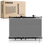 A-Premium Engine Coolant Radiator Assembly with Transmission Oil Cooler
