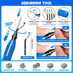 74 Pcs 3D Printer Tool Kit with Deburring Tool for FDM/SLA Printers | 3D Printer Accessories Includes 2 Countersink