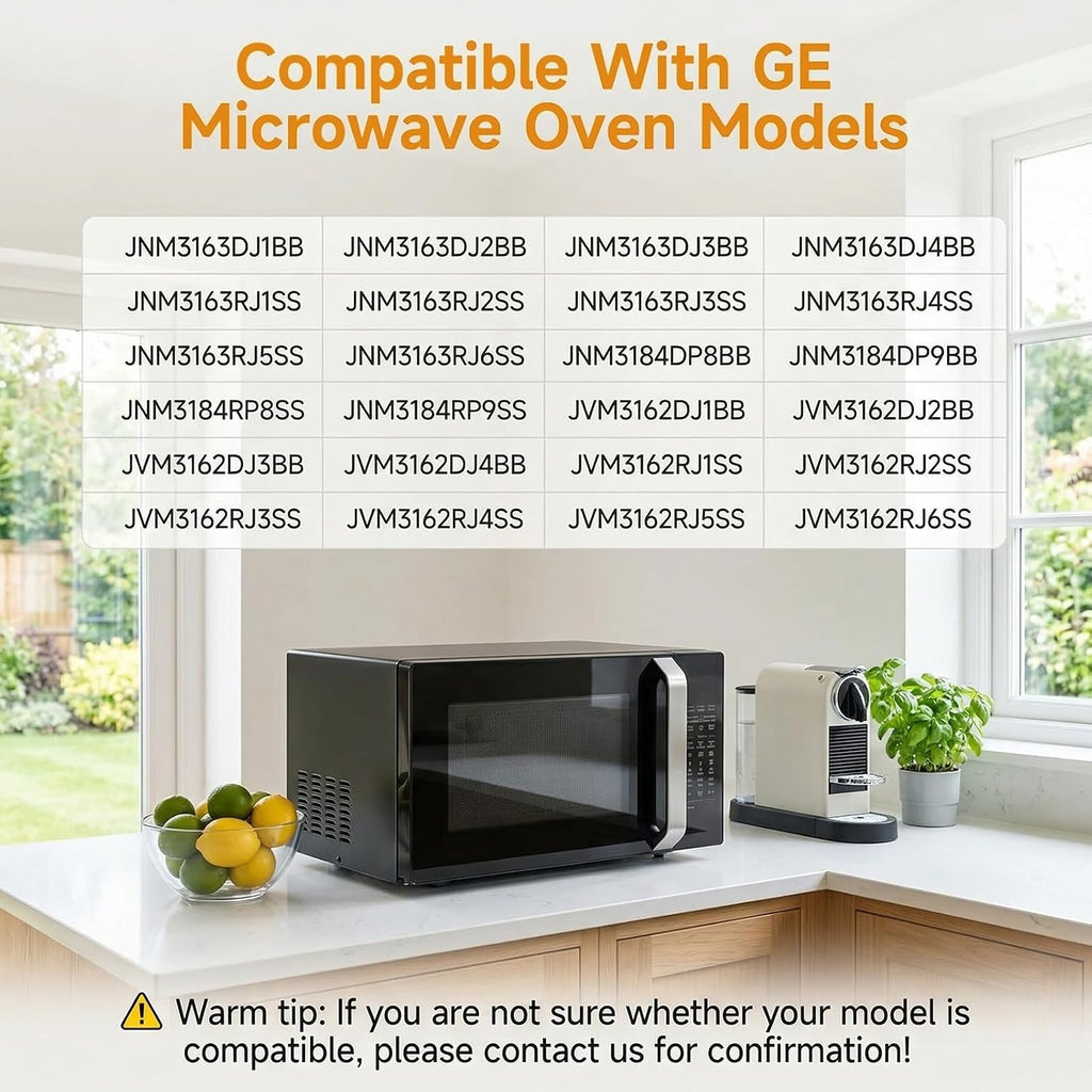 WB34X25406 Microwave Vent Grille Compatible with GE JNM3163DJ1BB