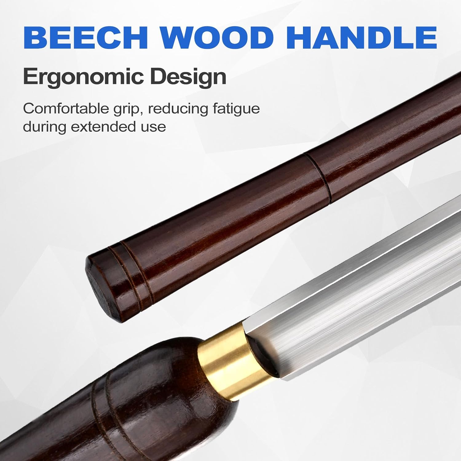 1-inch HSS Spindle Roughing Gouge Lathe Chisel for Rough Turning & Shaping | Wood Lathe Turning Tools For Woodturning
