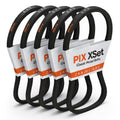 PIX A98/4L1000 Wrapped V-Belt, 100" OC x 1/2" W, Pack of 5