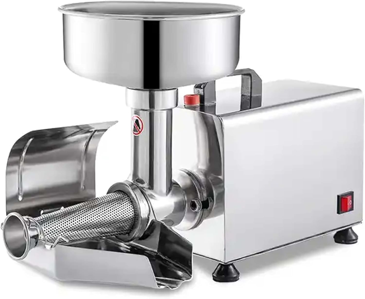 Electric Tomato Strainer Machine – 370W Commercial Food Milling Press for Jams & Sauces, Stainless Steel Fruit Press