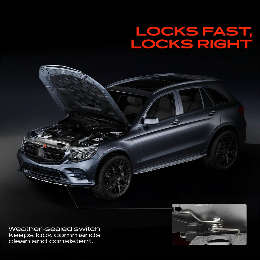 A-Premium Hood Latch Lock Compatible with Volkswagen