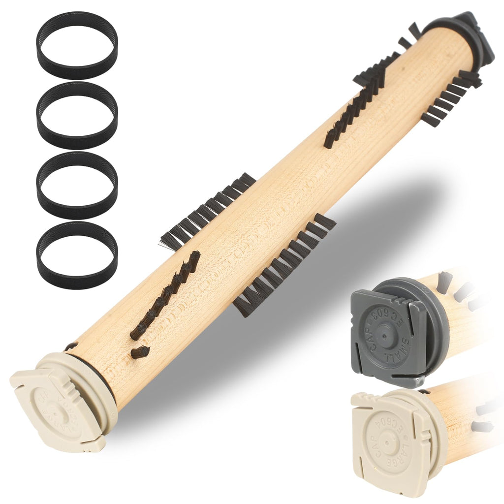 Replacement Part Compatible with Kirby Vacuum Brush Roll with 4 Pcs Belt