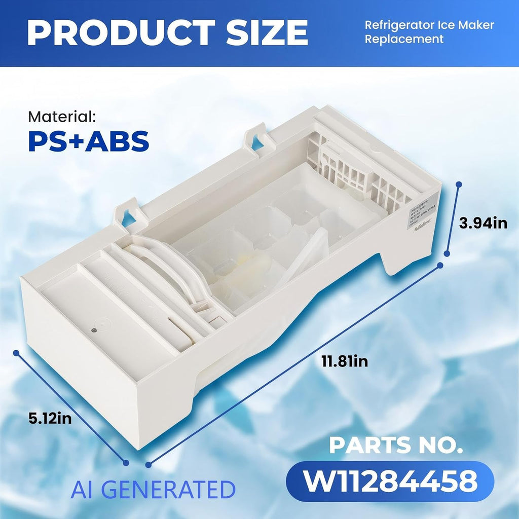 W11284458 W11088559 Refrigerator Ice Maker Replacemect Parts
