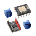 2Pcs TMC2209 Stepper Motor Driver Module Ultra-Quiet 3D Printer Accessory with Heat Sink Red Pin 1.2A Current