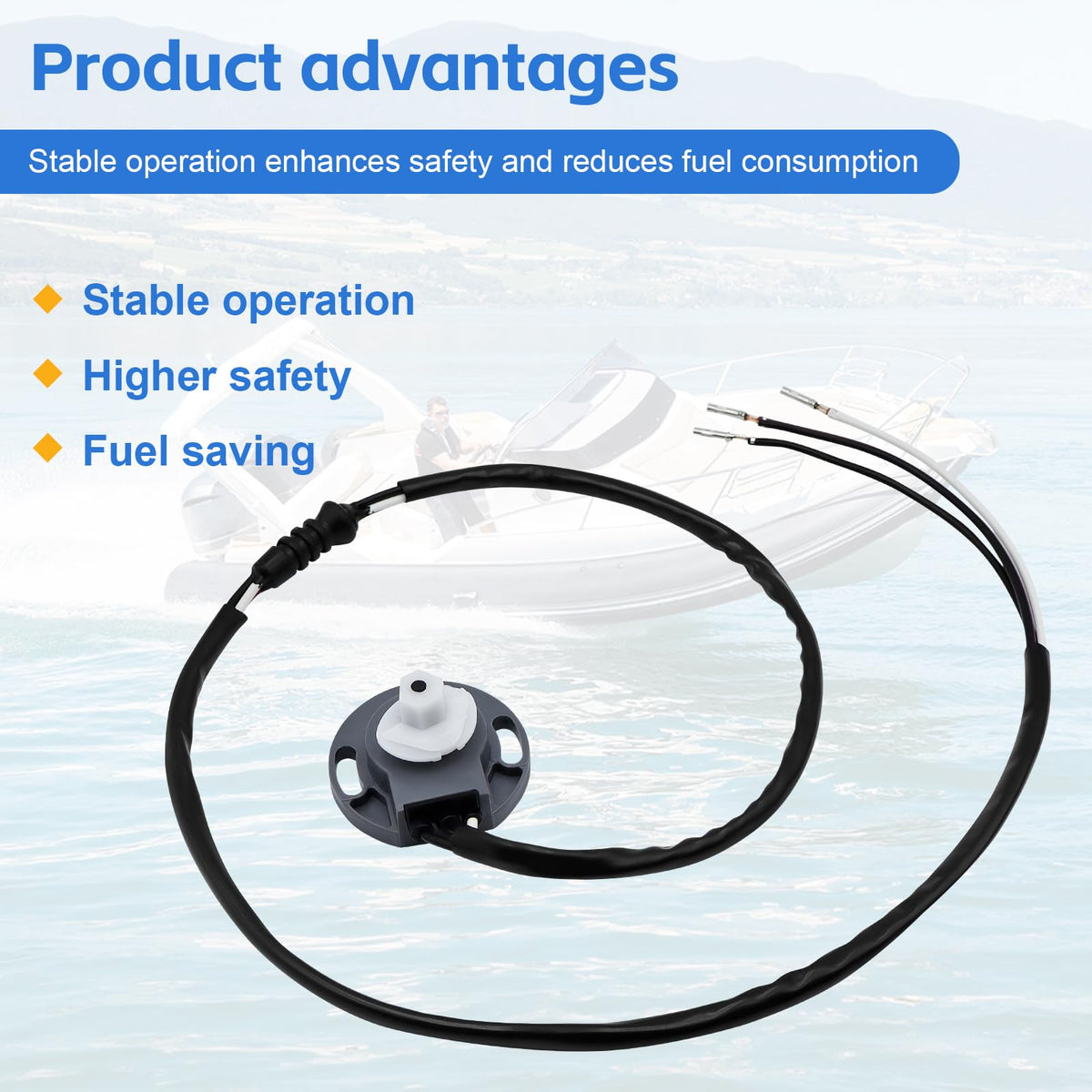 ComTrekium Outboard Trim Sender Sensor for Volvo Penta